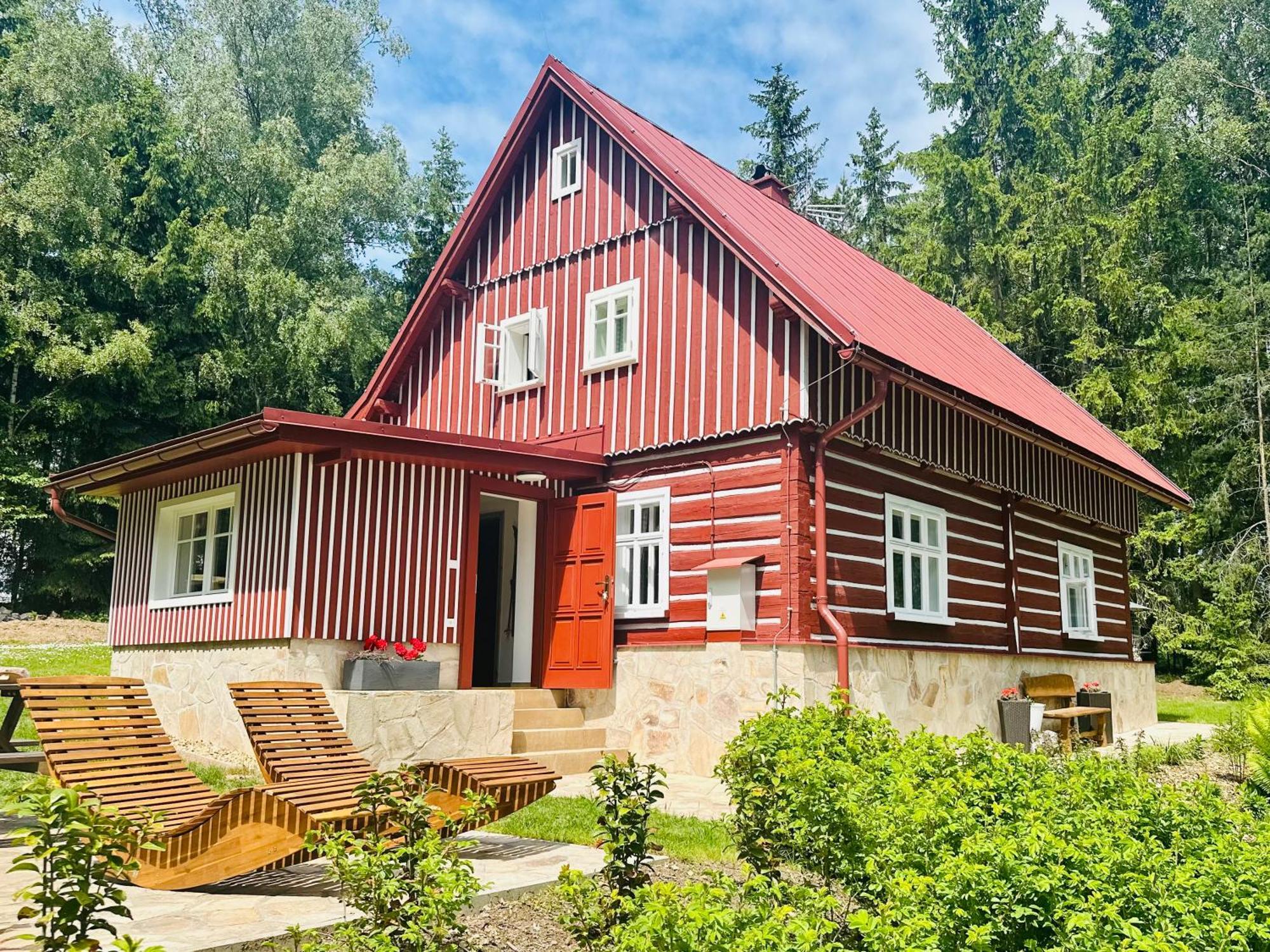 Chalupa Janovice Rudník Exteriér fotografie